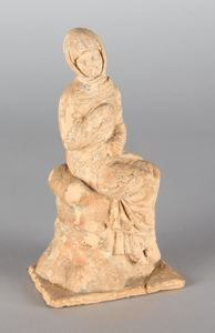 Image of Tanagra-style figurine