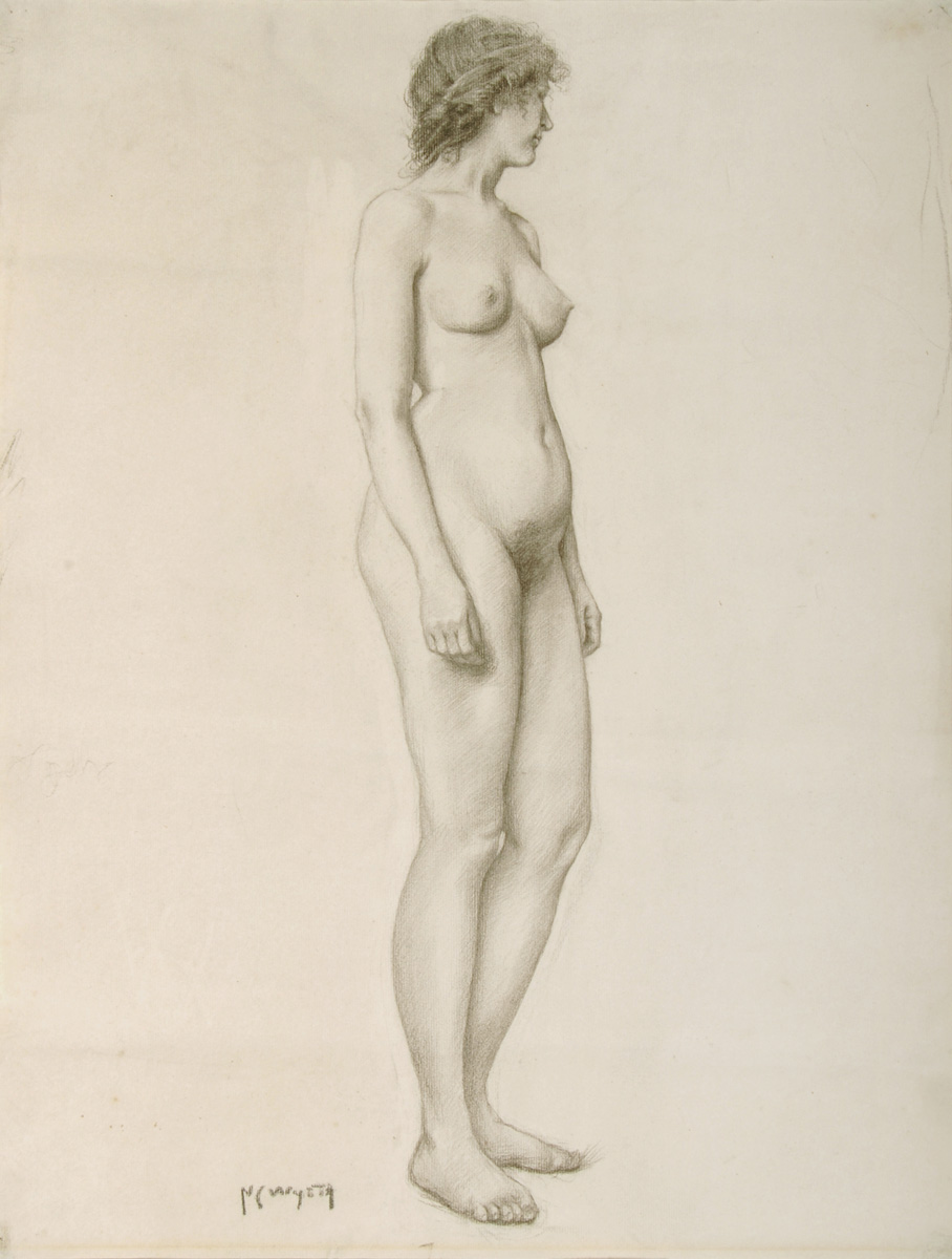 La Salle University Art Museum Collections - Standing Female Nude