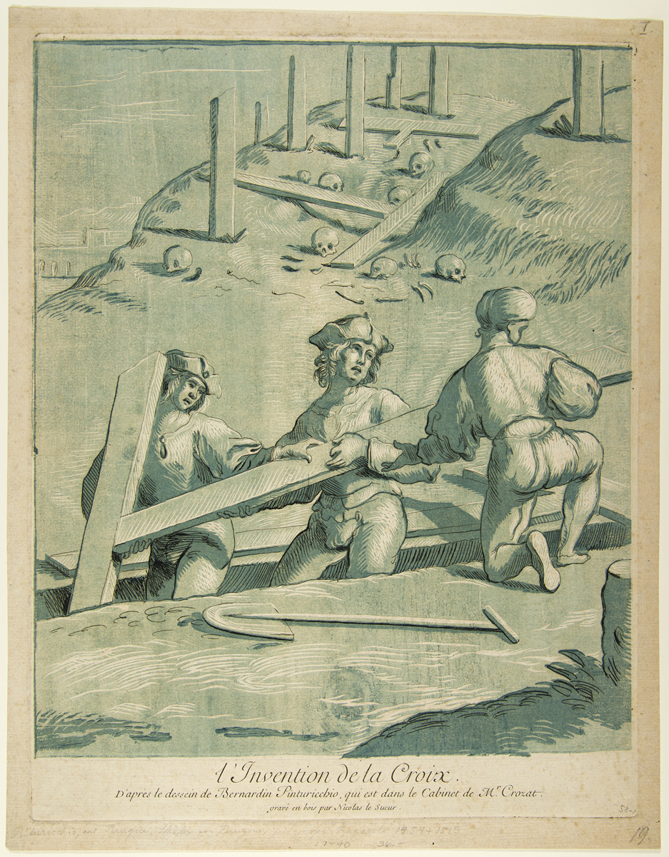 18th Century engraving of Pope Nicholas I by Klauber