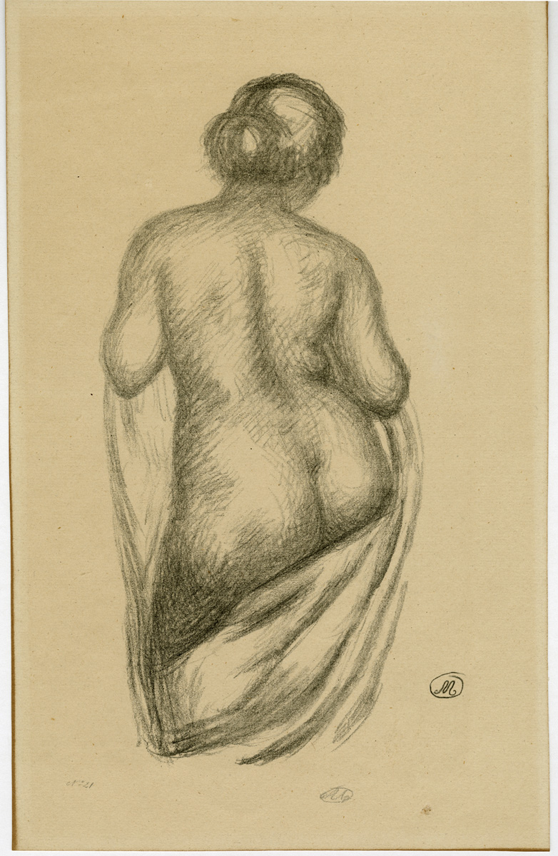 La Salle University Art Museum Collections - Nude Woman Sitting